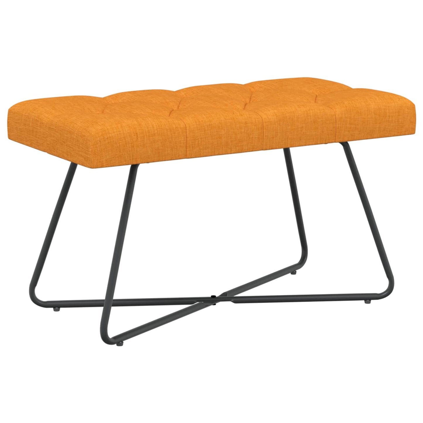 vidaXL Πάγκος με κουμπωτές επιφάνειες Σκούρο κίτρινο 80 x 40 x 46 εκ.
