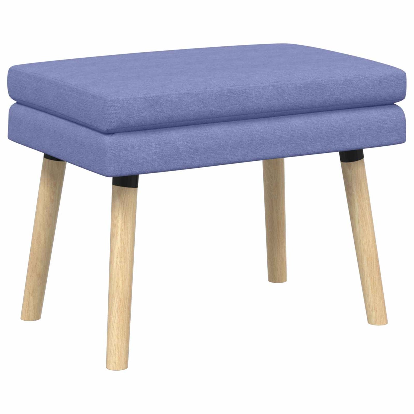 vidaXL Διπλή Επίστρωση Πάγκος Μπλε τζην 60 x 40 x 46 εκ. Ύφασμα