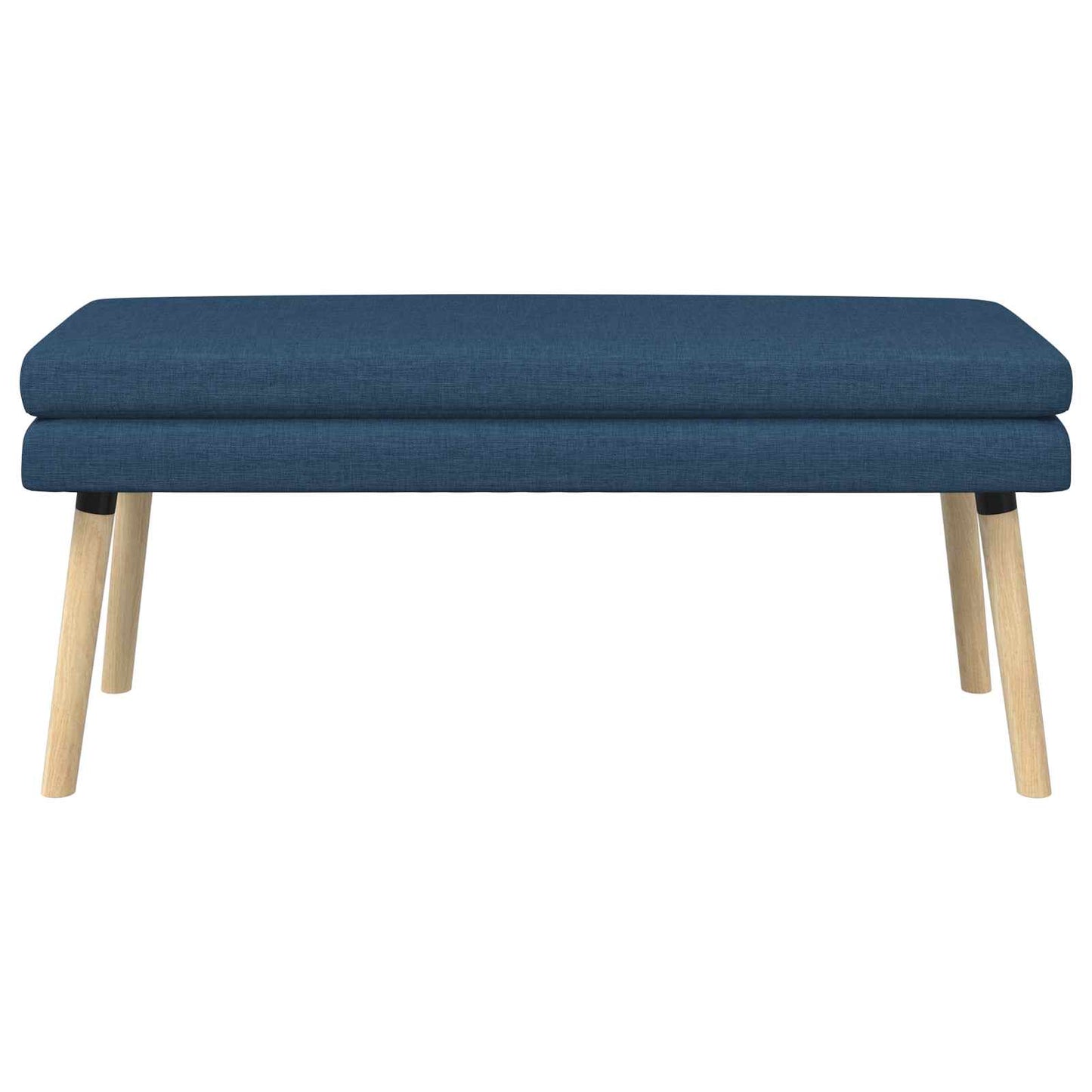 vidaXL Διπλή Επίστρωση Πάγκος Μπλε 110 x 40 x 47 εκ. Ύφασμα