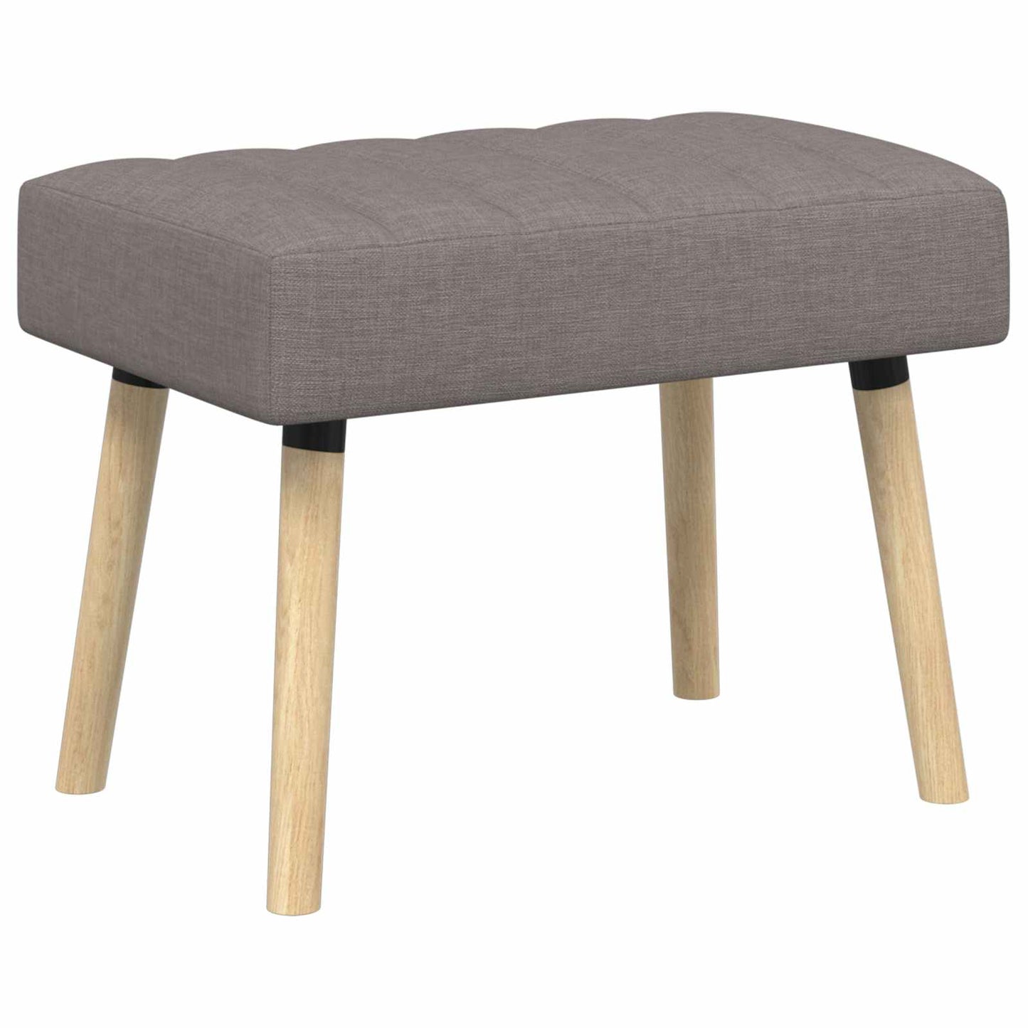 vidaXL Πάγκος με Καναλεύματα Taupe 60 x 40 x 45 εκ. Ύφασμα