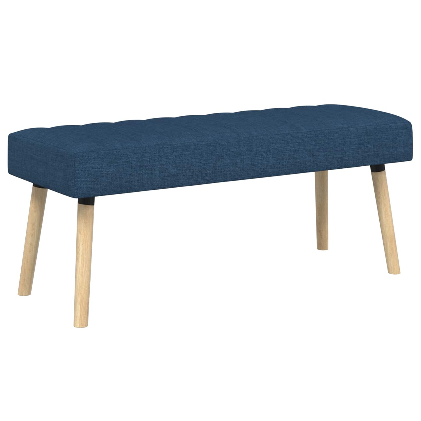 vidaXL Πάγκος με Καναλεύματα Μπλε 110 x 40 x 46 cm Ύφασμα