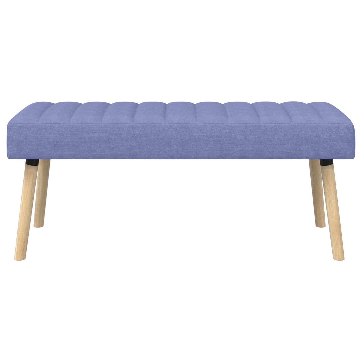 vidaXL Πάγκος με Καναλεύματα Μπλε τζην 110 x 40 x 46 cm Ύφασμα