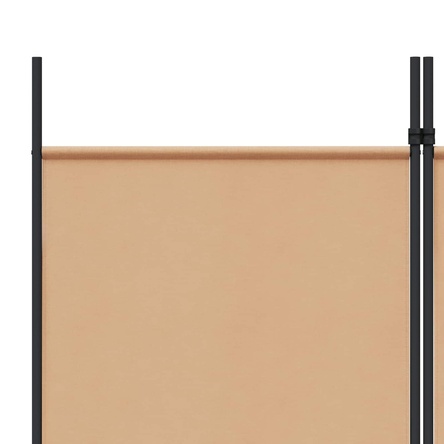 vidaXL Διαχωριστικό Δωματίου 6-Πάνελ Μπεζ 300 x 220 cm Ύφασμα