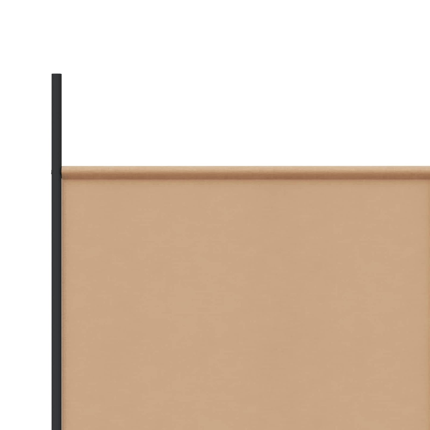vidaXL 3-Panel Room Divider Μπεζ 150 x 180 cm Ύφασμα