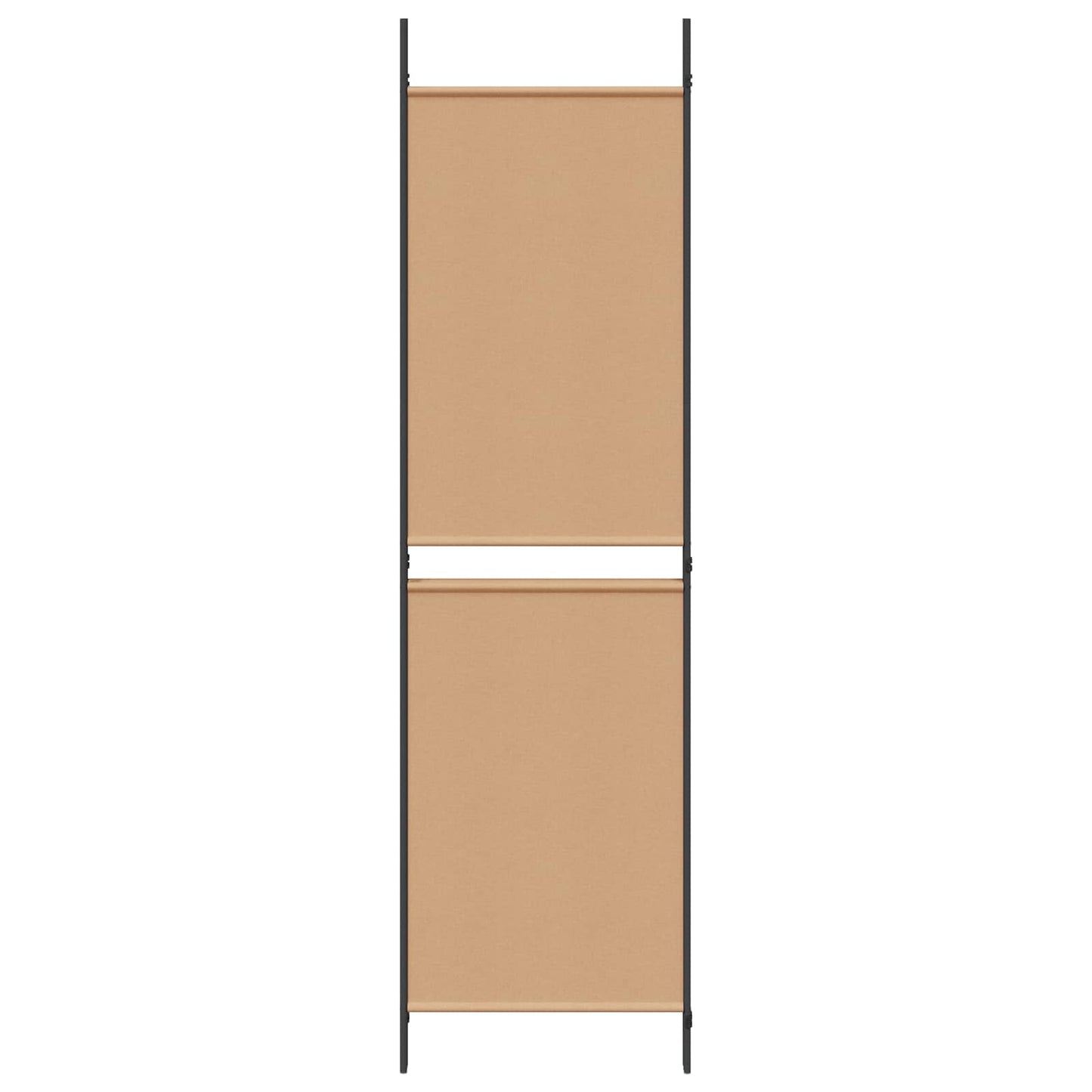 vidaXL 3-Panel Room Divider Μπεζ 150 x 200 cm Ύφασμα