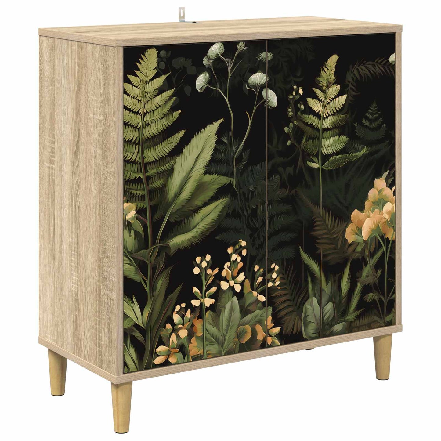vidaXL Πλαϊνό γραφείο RHENEN Sonoma 69 x 33 x 75 εκ.