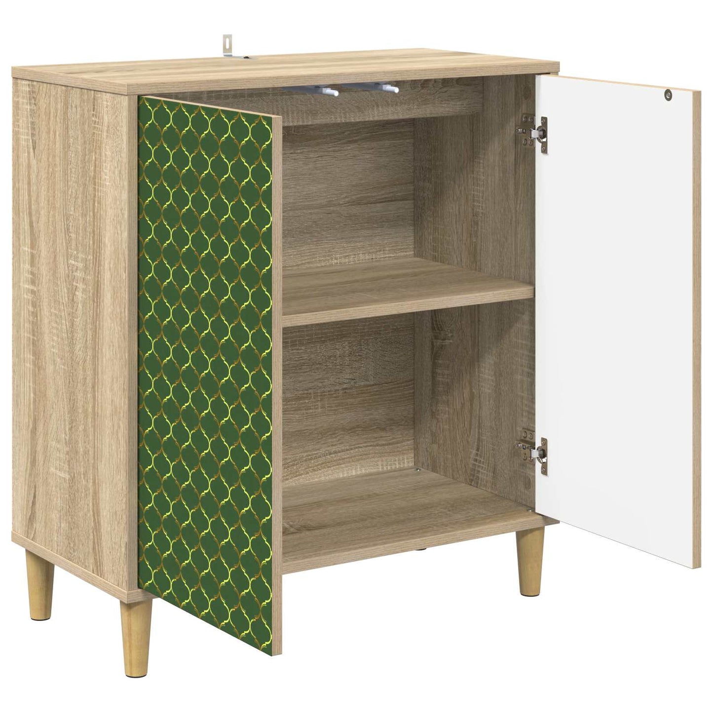 vidaXL Πλαϊνό γραφείο GELEEN Sonoma 69 x 33 x 75 εκ.
