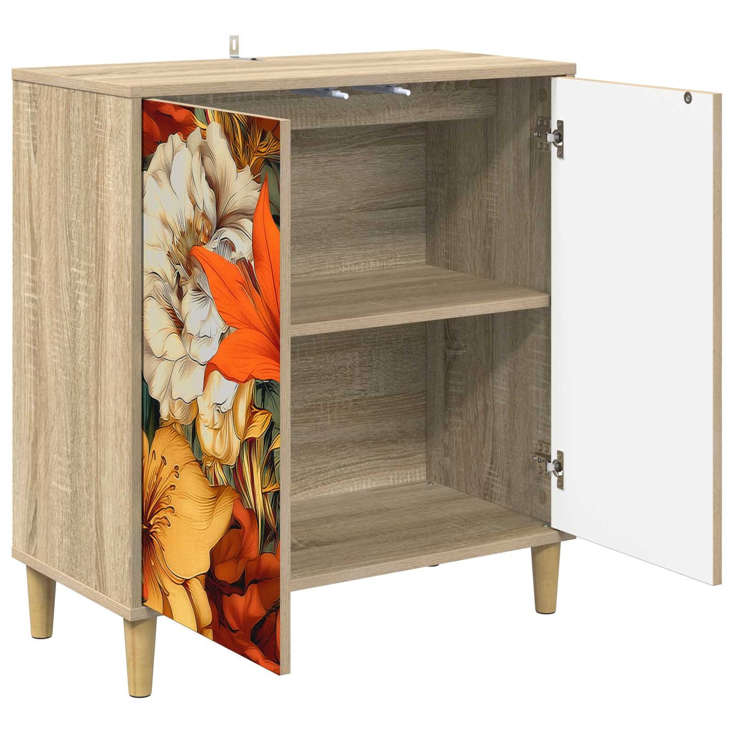 vidaXL Πλαϊνό γραφείο GENNEP Sonoma 69 x 33 x 75 εκ.