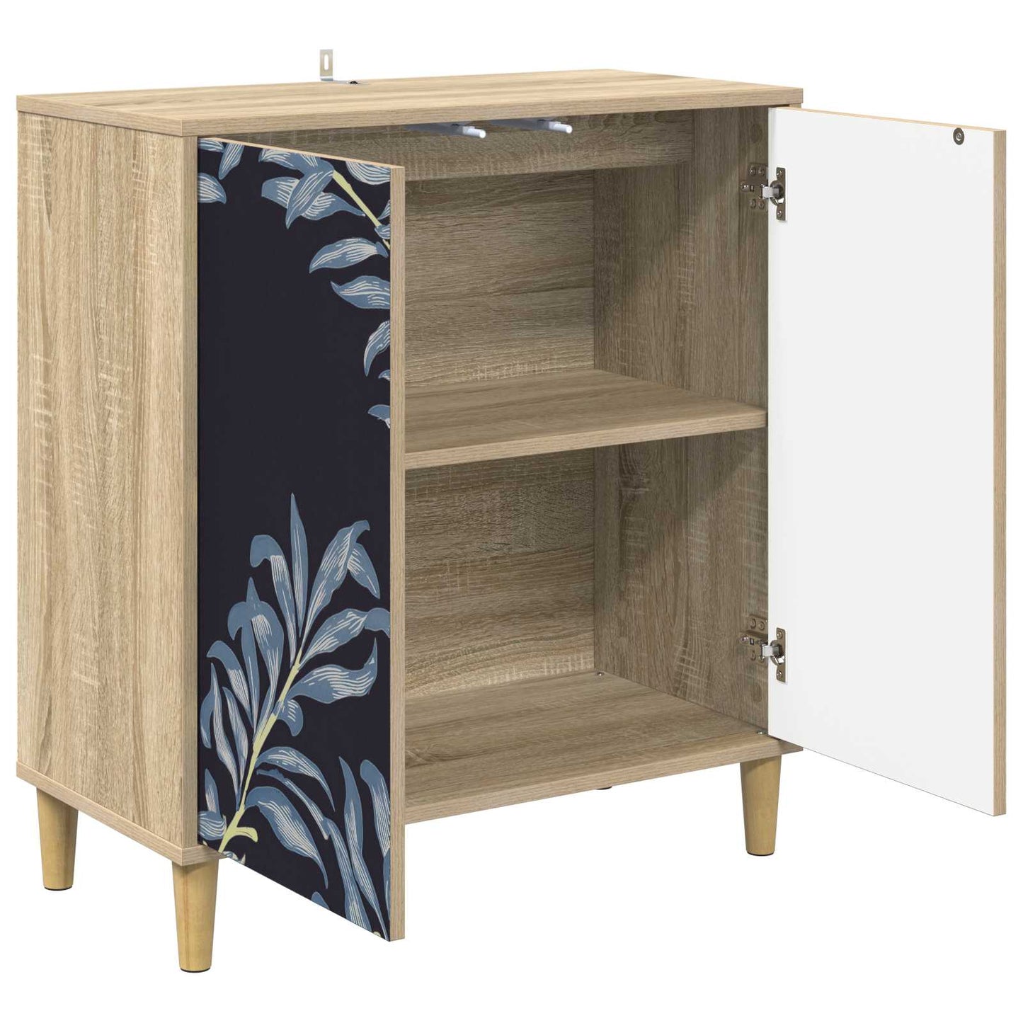 vidaXL Πλαϊνό γραφείο DOKKUM Sonoma 69 x 33 x 75 εκ.