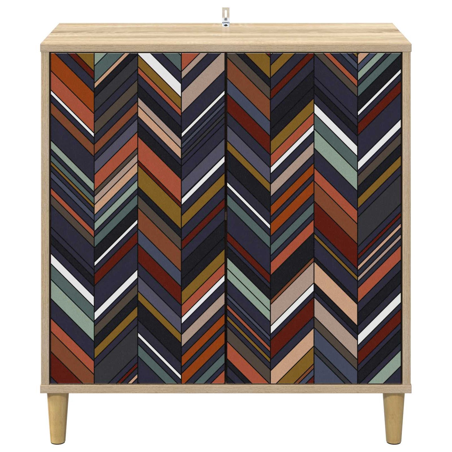 vidaXL Πλαϊνό γραφείο OMMEN Sonoma 69 x 33 x 75 εκ. Επεξεργασμένο Ξύλο