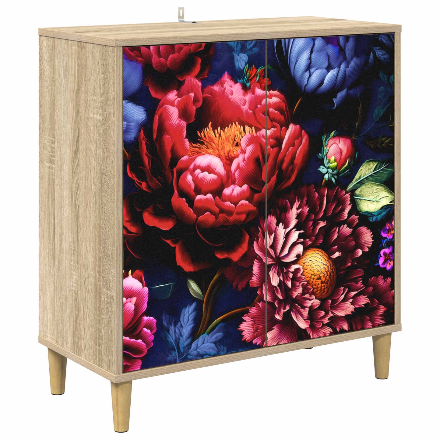 vidaXL Πλαϊνό γραφείο KIEL Sonoma 69 x 33 x 75 εκ. Επεξεργασμένο Ξύλο