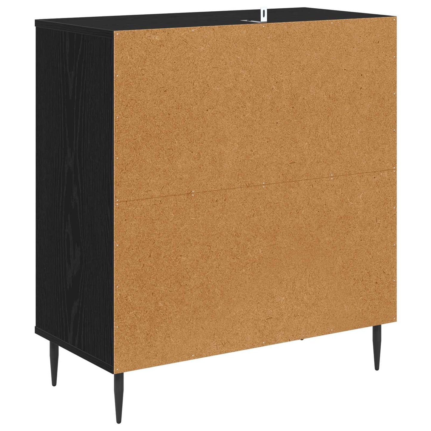 vidaXL Πλαϊνό γραφείο OMMEN Μαύρη Δρυς 69 x 33 x 76 εκ.