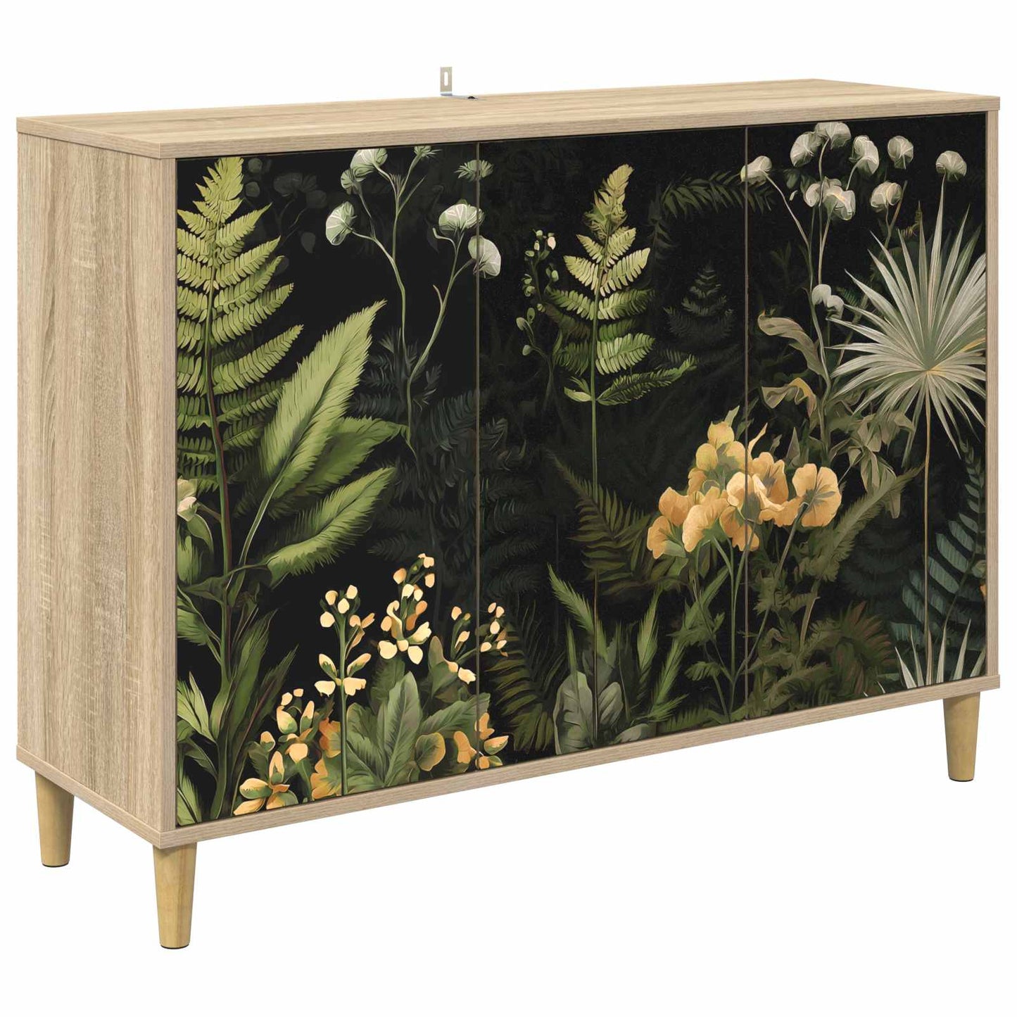 vidaXL Πλαϊνό γραφείο RHENEN Sonoma 102 x 33 x 75 εκ.