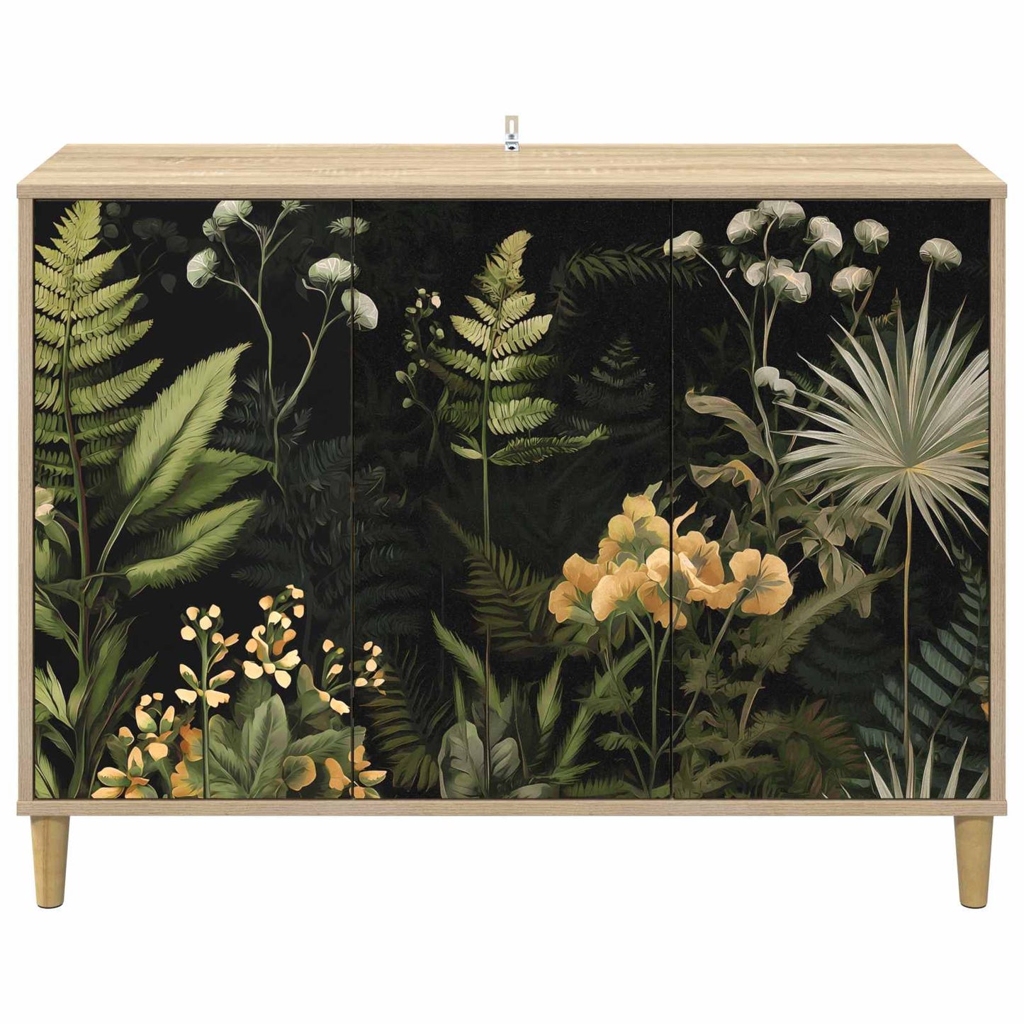 vidaXL Πλαϊνό γραφείο RHENEN Sonoma 102 x 33 x 75 εκ.
