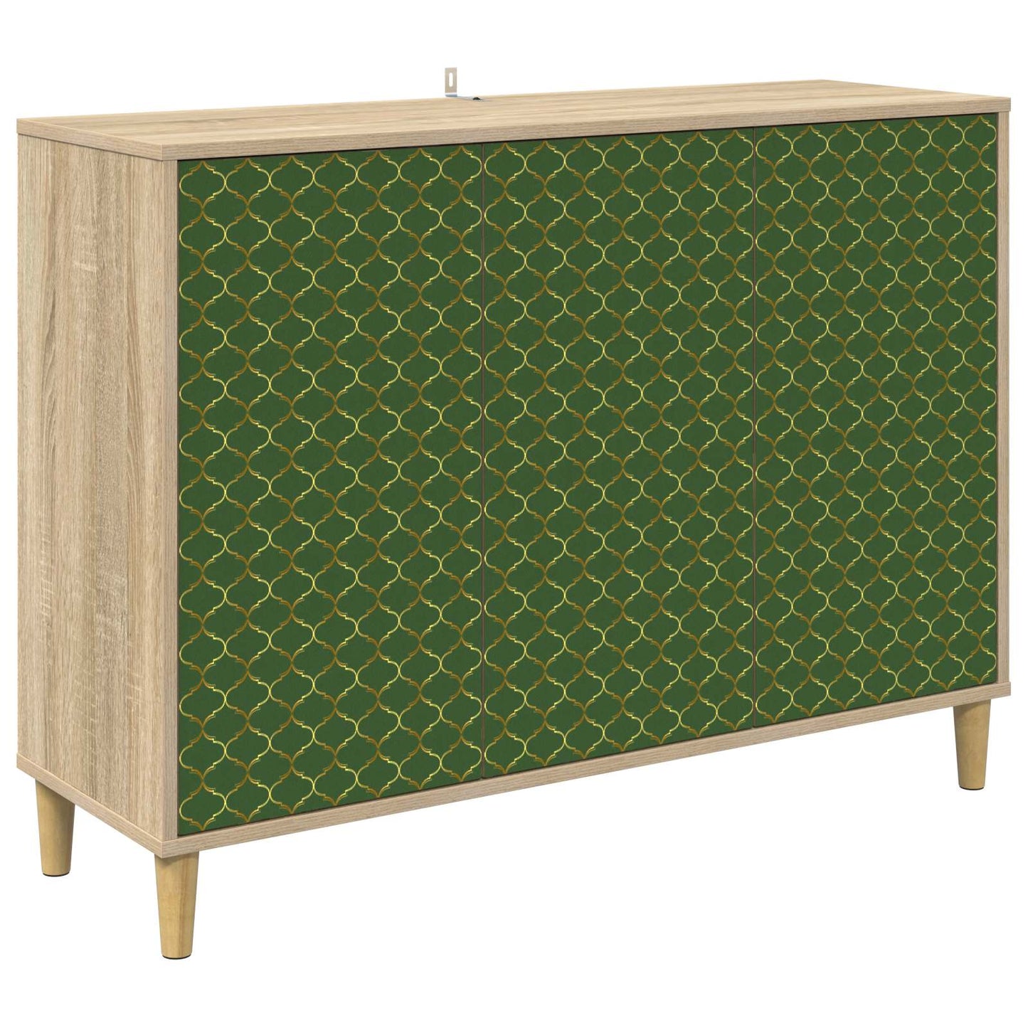 vidaXL Πλαϊνό γραφείο GELEEN Sonoma 102 x 33 x 75 εκ.