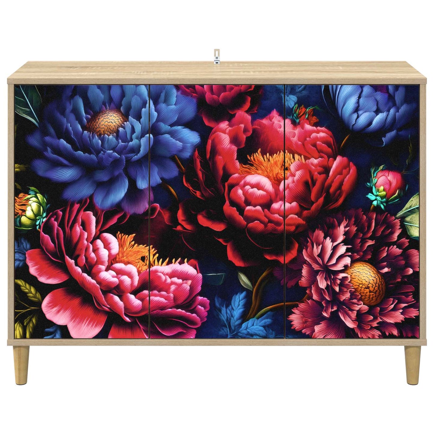vidaXL Πλαϊνό γραφείο KIEL Sonoma 102 x 33 x 75 εκ. Επεξεργασμένο Ξύλο