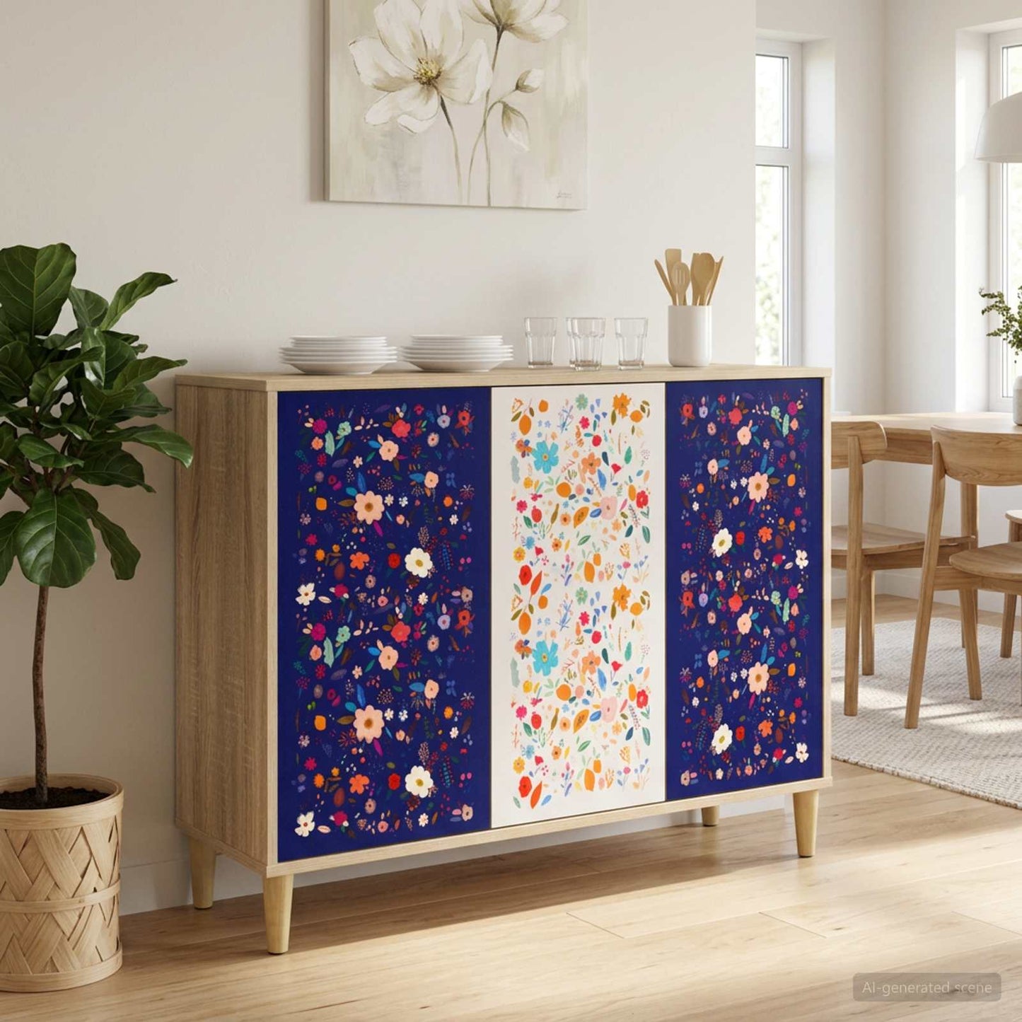vidaXL Πλαϊνό γραφείο MAINZ Sonoma 102 x 33 x 75 εκ.