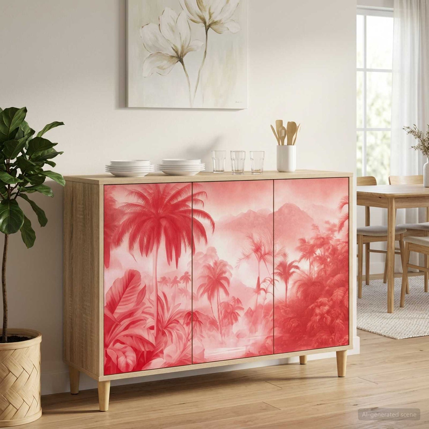 vidaXL Πλαϊνό γραφείο AACHEN Sonoma 102 x 33 x 75 εκ.