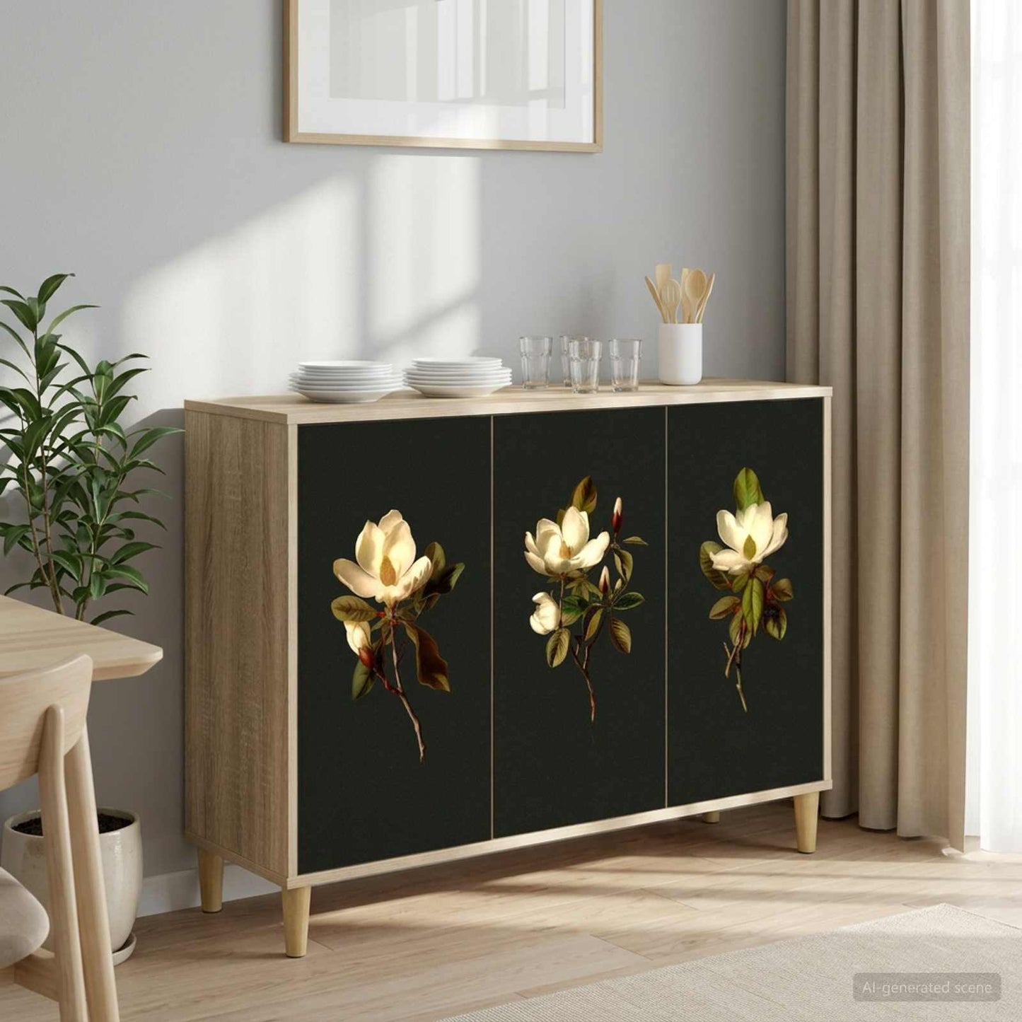 vidaXL Πλαϊνό γραφείο BREMEN Sonoma 102 x 33 x 75 εκ.