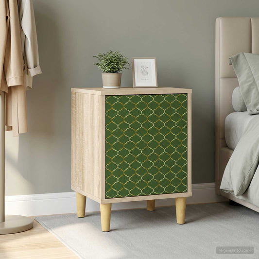 vidaXL Κομοδίνο GELEEN Sonoma Δρυς 36 x 33 x 50 εκ. Επεξεργασμένο Ξύλο