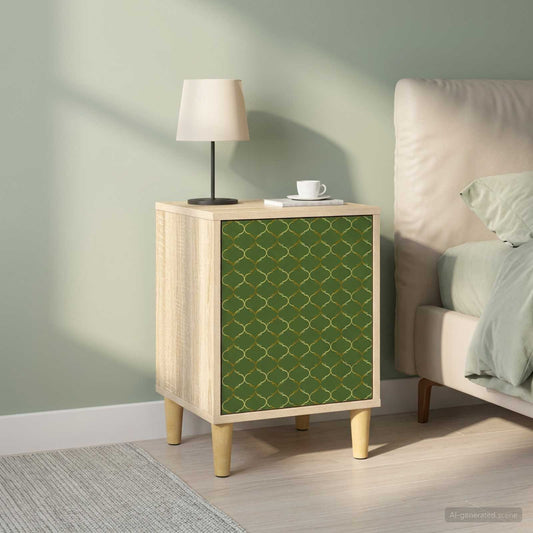 vidaXL Κομοδίνο GELEEN 2 τμχ. Sonoma Δρυς 36 x 33 x 50 εκ.