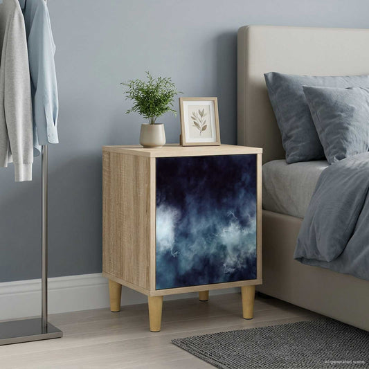 vidaXL Κομοδίνο RAALTE Sonoma Δρυς 36 x 33 x 50 εκ. Επεξεργασμένο Ξύλο