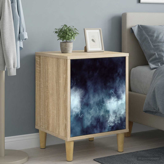vidaXL Κομοδίνο RAALTE 2 τμχ. Sonoma Δρυς 36 x 33 x 50 εκ.