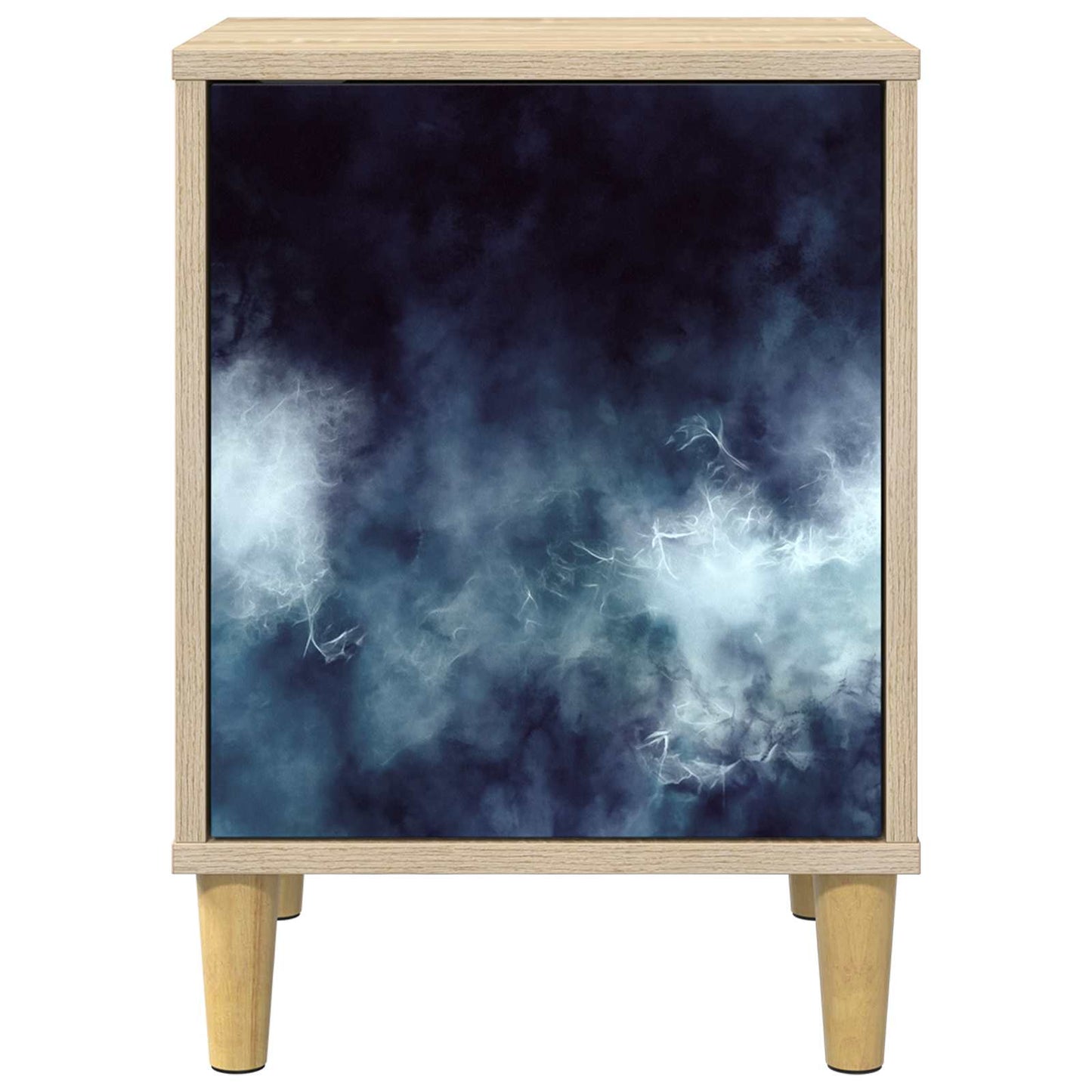 vidaXL Κομοδίνο RAALTE 2 τμχ. Sonoma Δρυς 36 x 33 x 50 εκ.