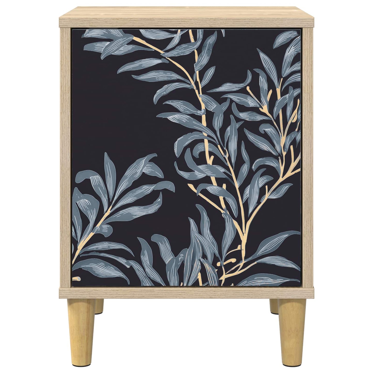 vidaXL Κομοδίνο DOKKUM 2 τμχ. Sonoma Δρυς 36 x 33 x 50 εκ.