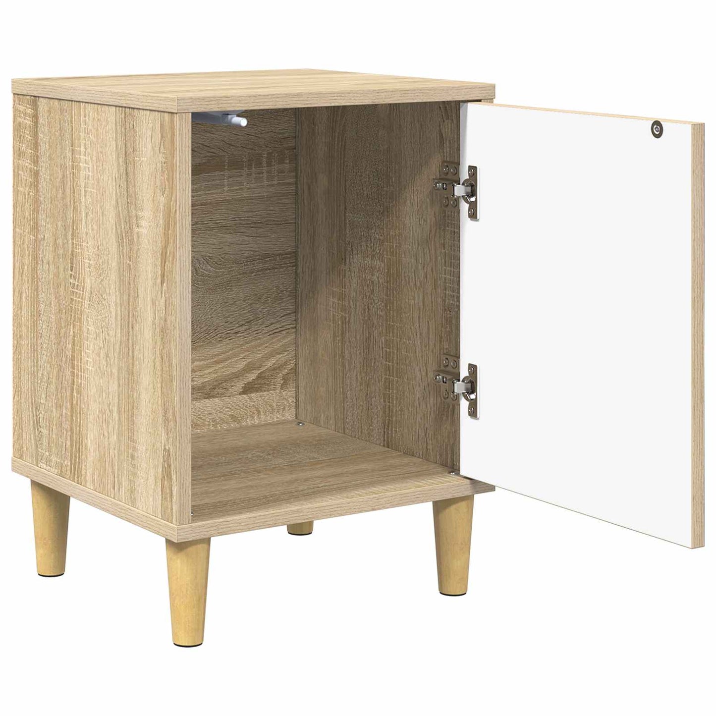 vidaXL Κομοδίνο OMMEN Sonoma Δρυς 36 x 33 x 50 εκ. Επεξεργασμένο Ξύλο