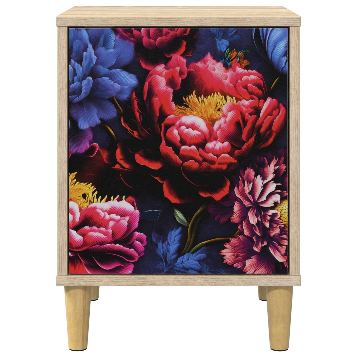 vidaXL Κομοδίνο KIEL Sonoma Δρυς 36 x 33 x 50 εκ. Επεξεργασμένο Ξύλο