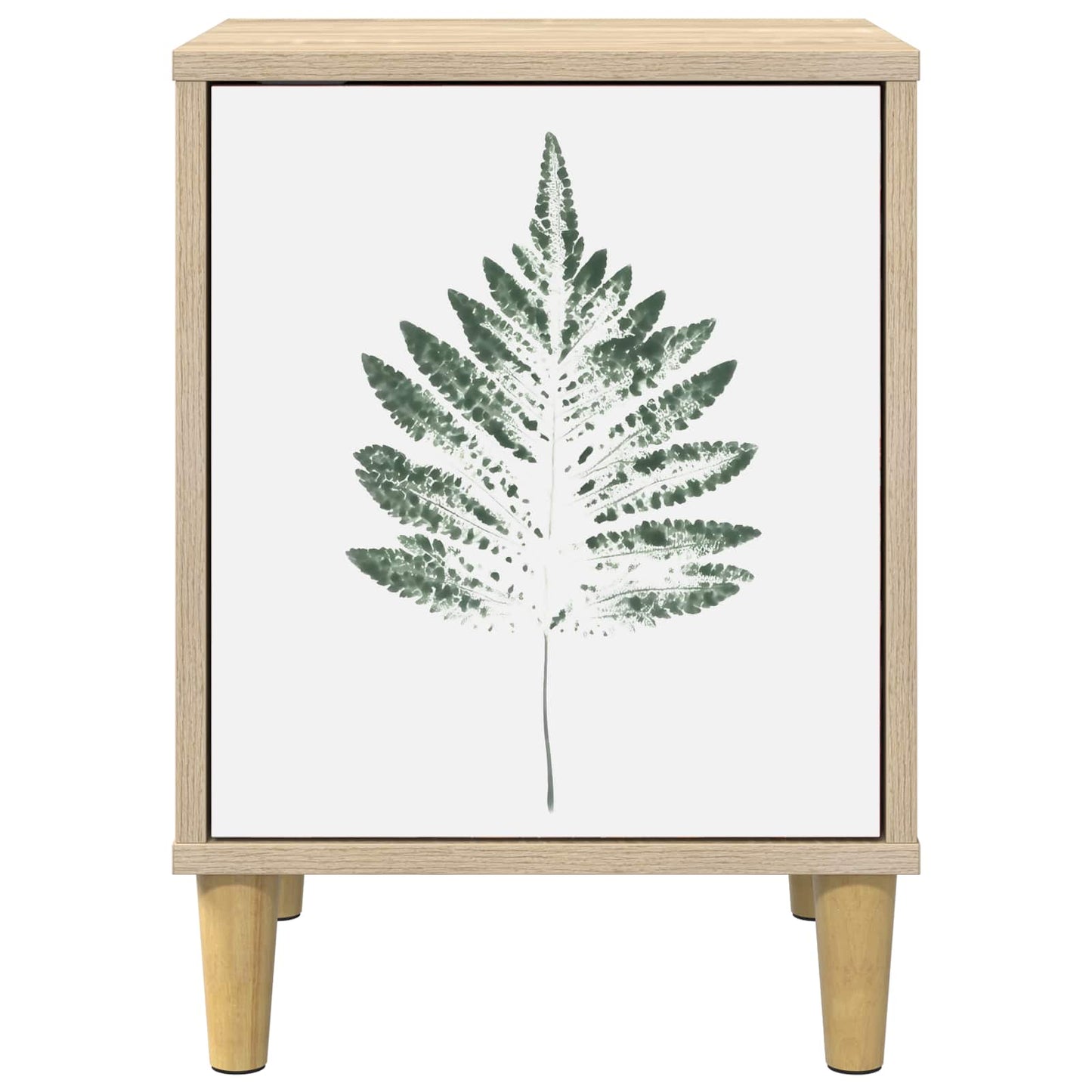 vidaXL Κομοδίνο HANAU 2 τμχ. Sonoma Δρυς 36 x 33 x 50 εκ.