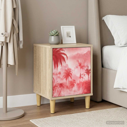 vidaXL Κομοδίνο AACHEN Sonoma Δρυς 36 x 33 x 50 εκ. Επεξεργασμένο Ξύλο