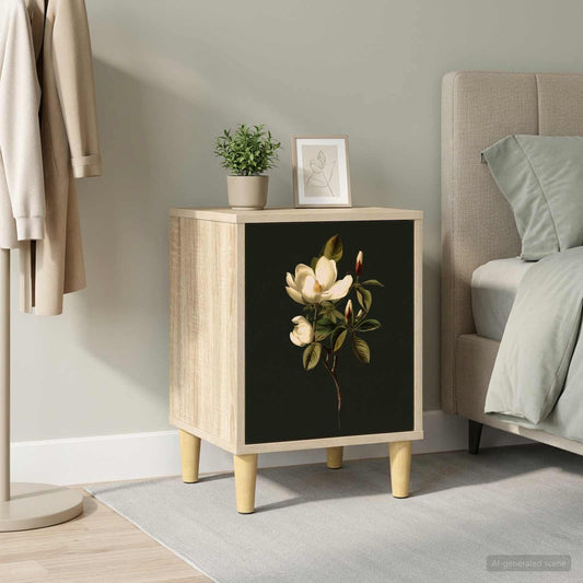 vidaXL Κομοδίνο BREMEN Sonoma Δρυς 36 x 33 x 50 εκ. Επεξεργασμένο Ξύλο