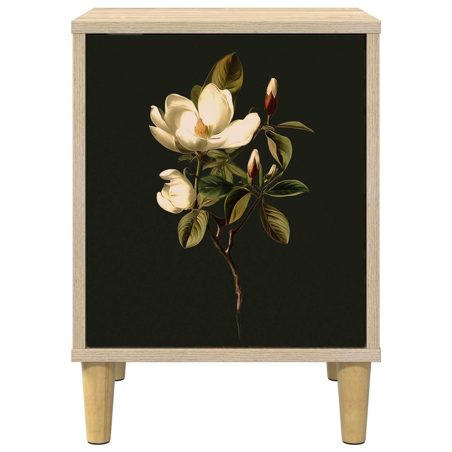 vidaXL Κομοδίνο BREMEN Sonoma Δρυς 36 x 33 x 50 εκ. Επεξεργασμένο Ξύλο