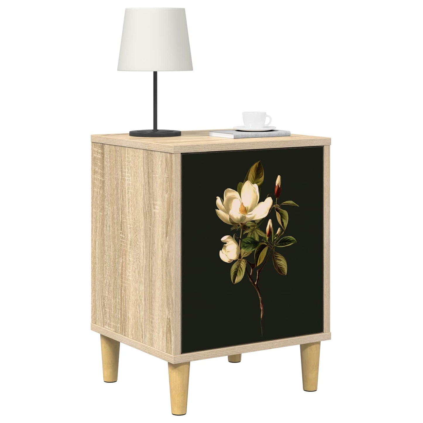 vidaXL Κομοδίνο BREMEN 2 τμχ. Sonoma Δρυς 36 x 33 x 50 εκ.