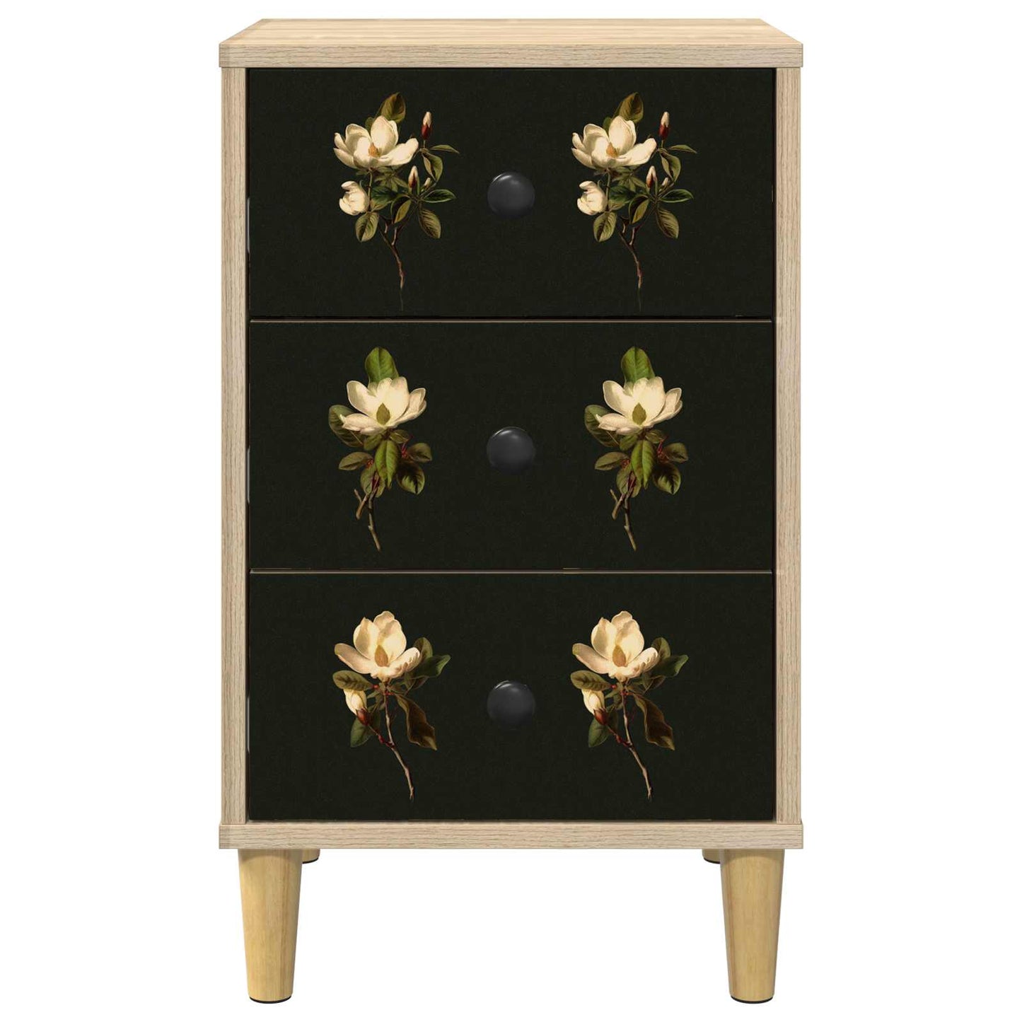 vidaXL Κομοδίνο BREMEN Sonoma Δρυς 36 x 33 x 60 εκ Επεξεργασμένο Ξύλο