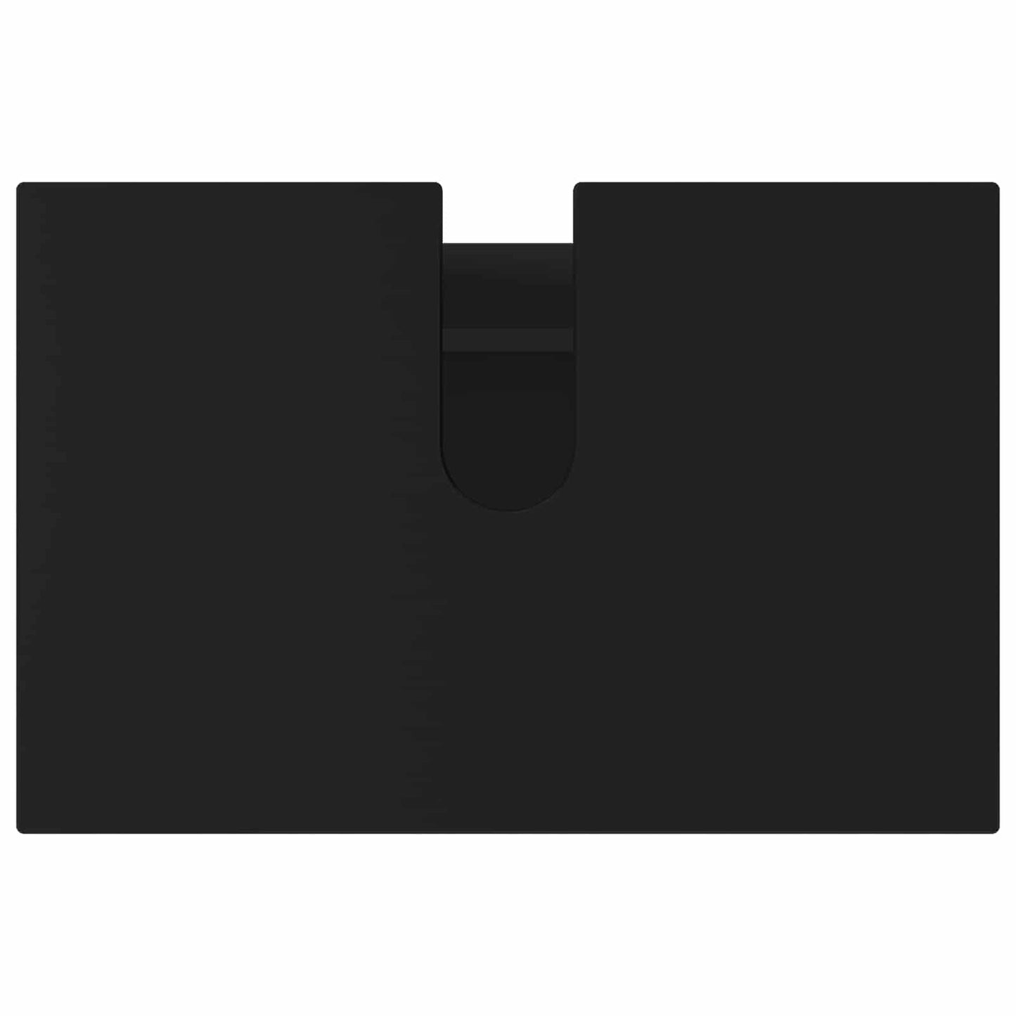 vidaXL Ντουλάπι Μπάνιου HEESCH Μαύρη Δρυς 60 x 40 x 61 εκ