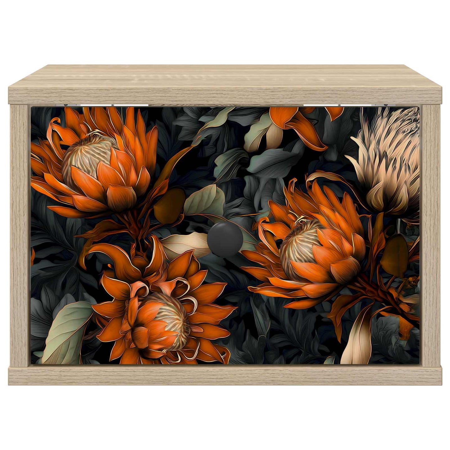 vidaXL Τοίχου κομοδίνο LOCHEM 2 τμχ. Sonoma Δρυς 36 x 33 x 25 εκ.