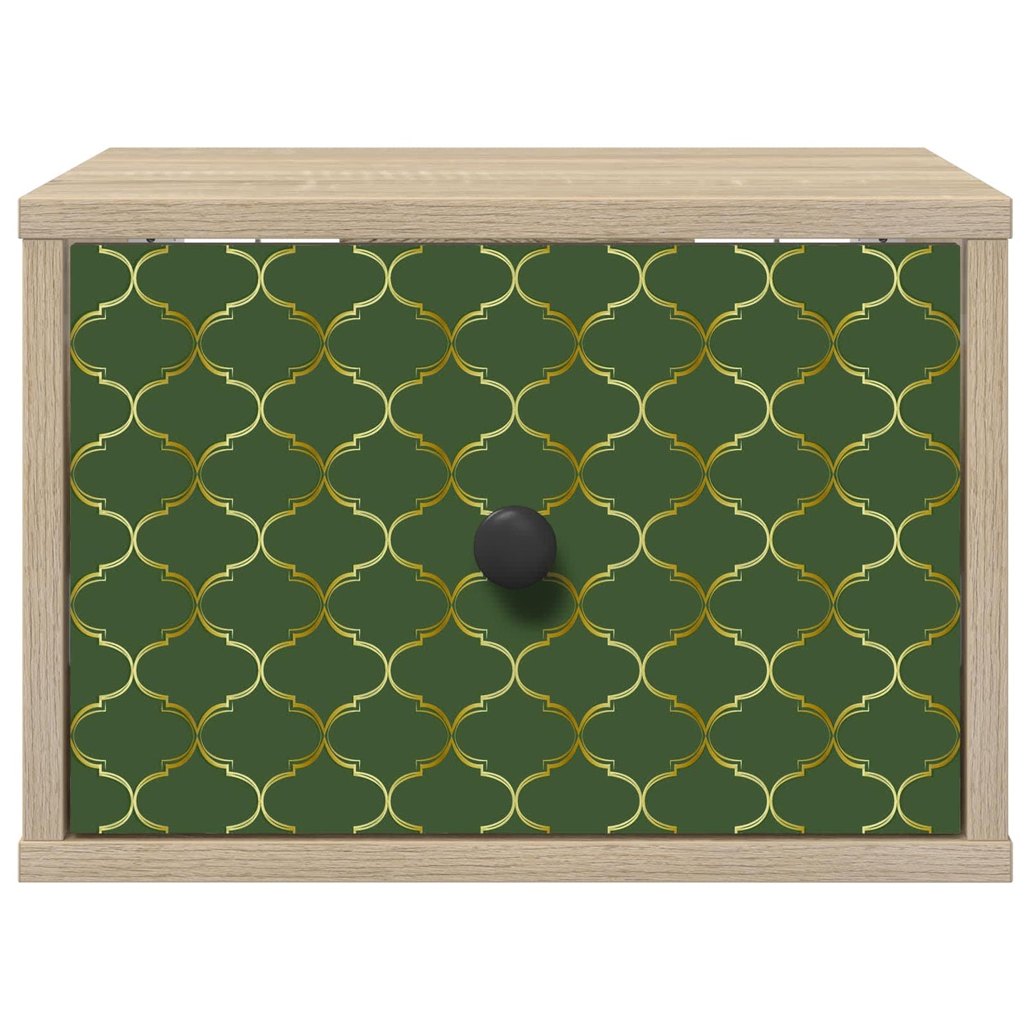 vidaXL Τοίχου κομοδίνο GELEEN 2 τμχ. Sonoma Δρυς 36 x 33 x 25 εκ.