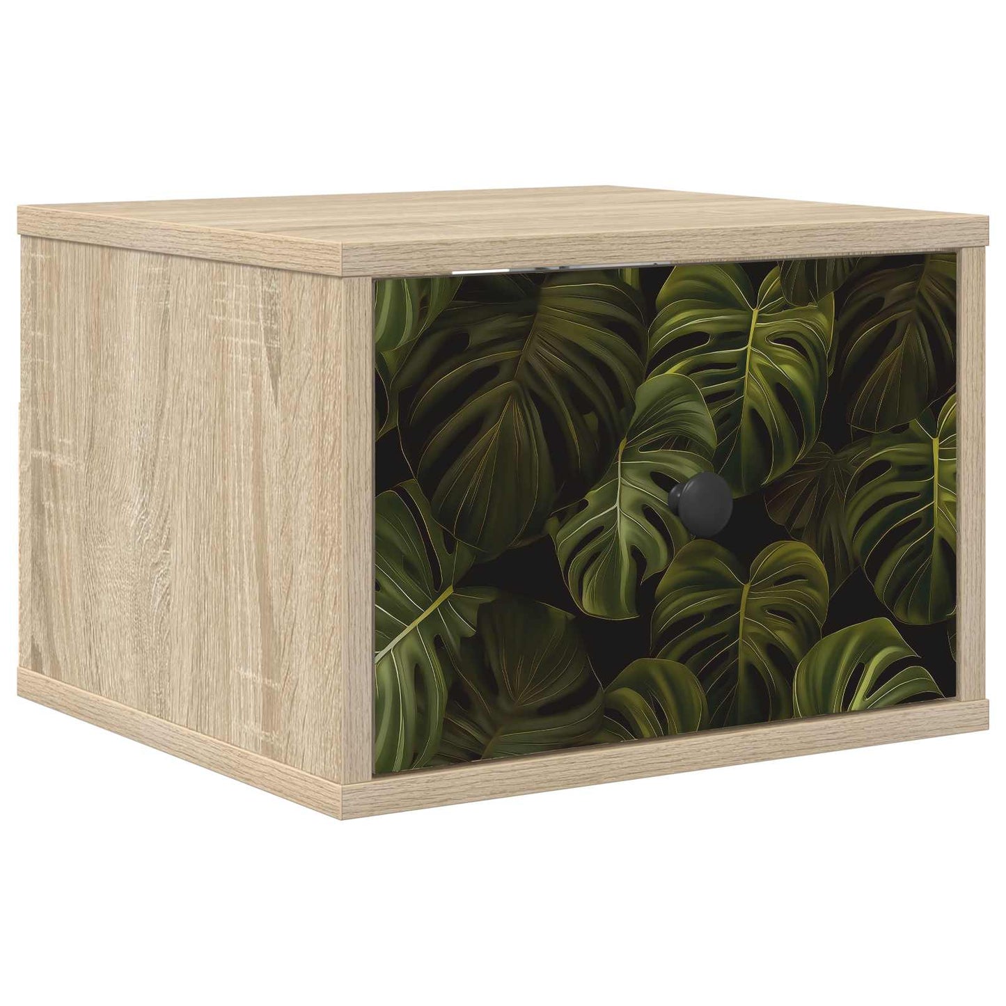 vidaXL Τοίχου κομοδίνο ELBURG Sonoma Δρυς 36 x 33 x 25 εκ.