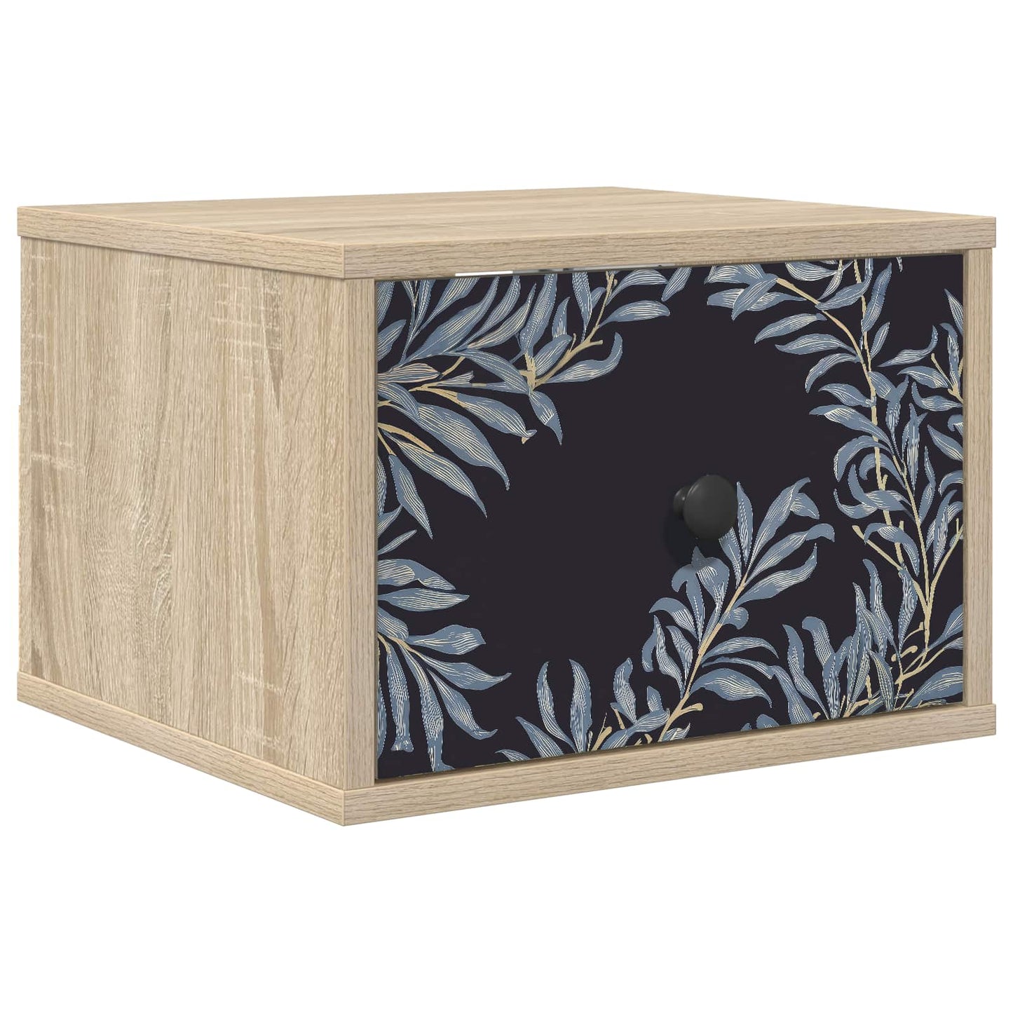 vidaXL Τοίχου κομοδίνο DOKKUM Sonoma Δρυς 36 x 33 x 25 εκ.