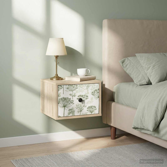 vidaXL Τοίχου κομοδίνο GOTHA Sonoma Δρυς 36 x 33 x 25 εκ.