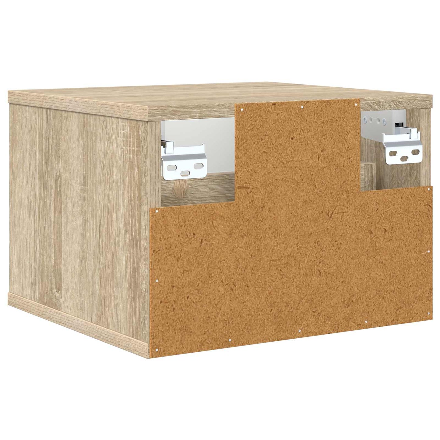 vidaXL Τοίχου κομοδίνο GOTHA 2 τμχ. Sonoma Δρυς 36 x 33 x 25 εκ.