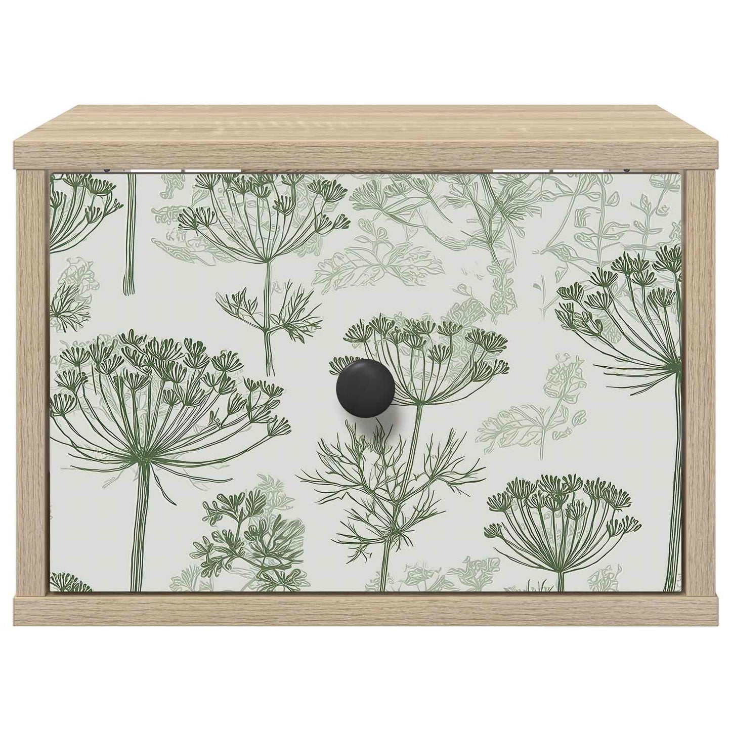 vidaXL Τοίχου κομοδίνο GOTHA 2 τμχ. Sonoma Δρυς 36 x 33 x 25 εκ.