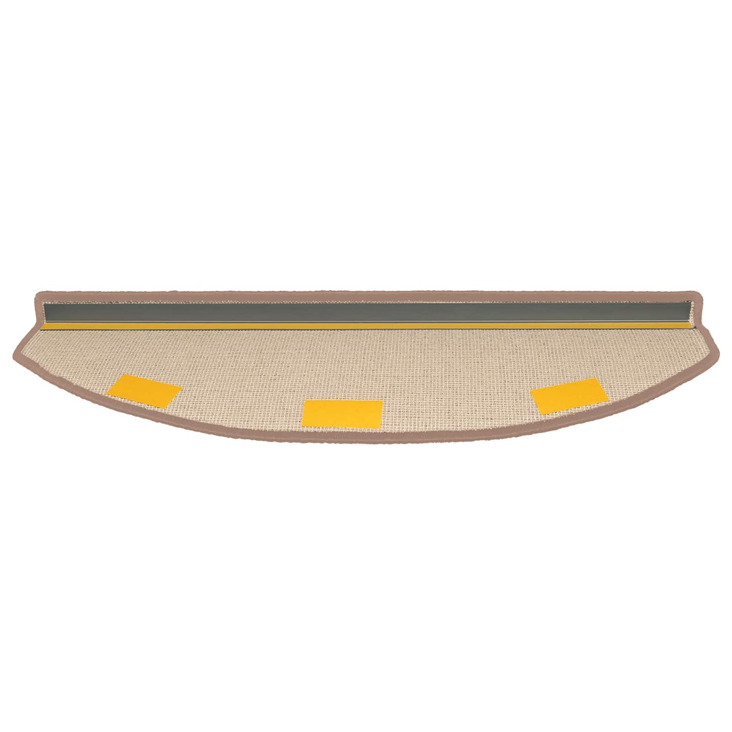 vidaXL Αυτοκόλλητα Ματ Σκαλοπατιών 15 τμχ. 80 x 24,5 x 3,5 εκ.