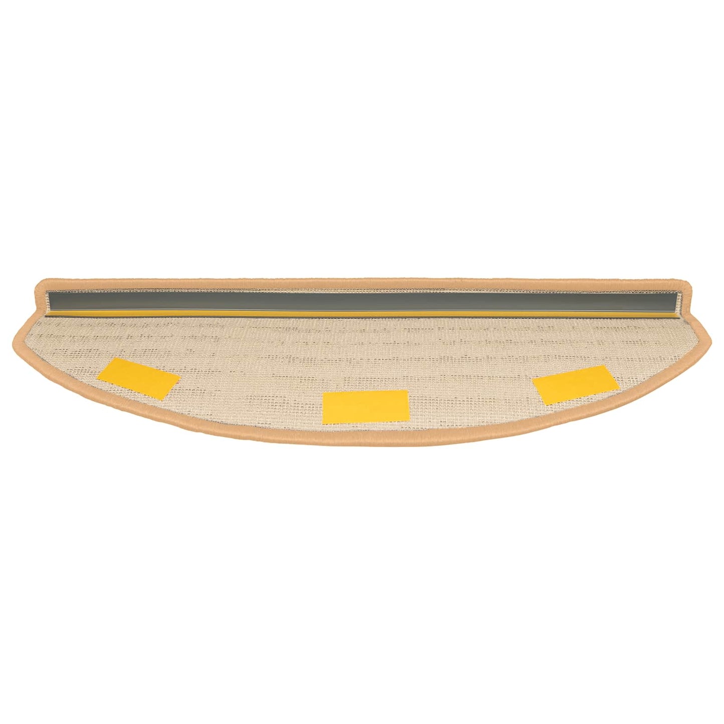 vidaXL Αυτοκόλλητα Ματ Σκαλοπατιών 15 τμχ. 80 x 24,5 x 3,5 εκ. Χρυσό