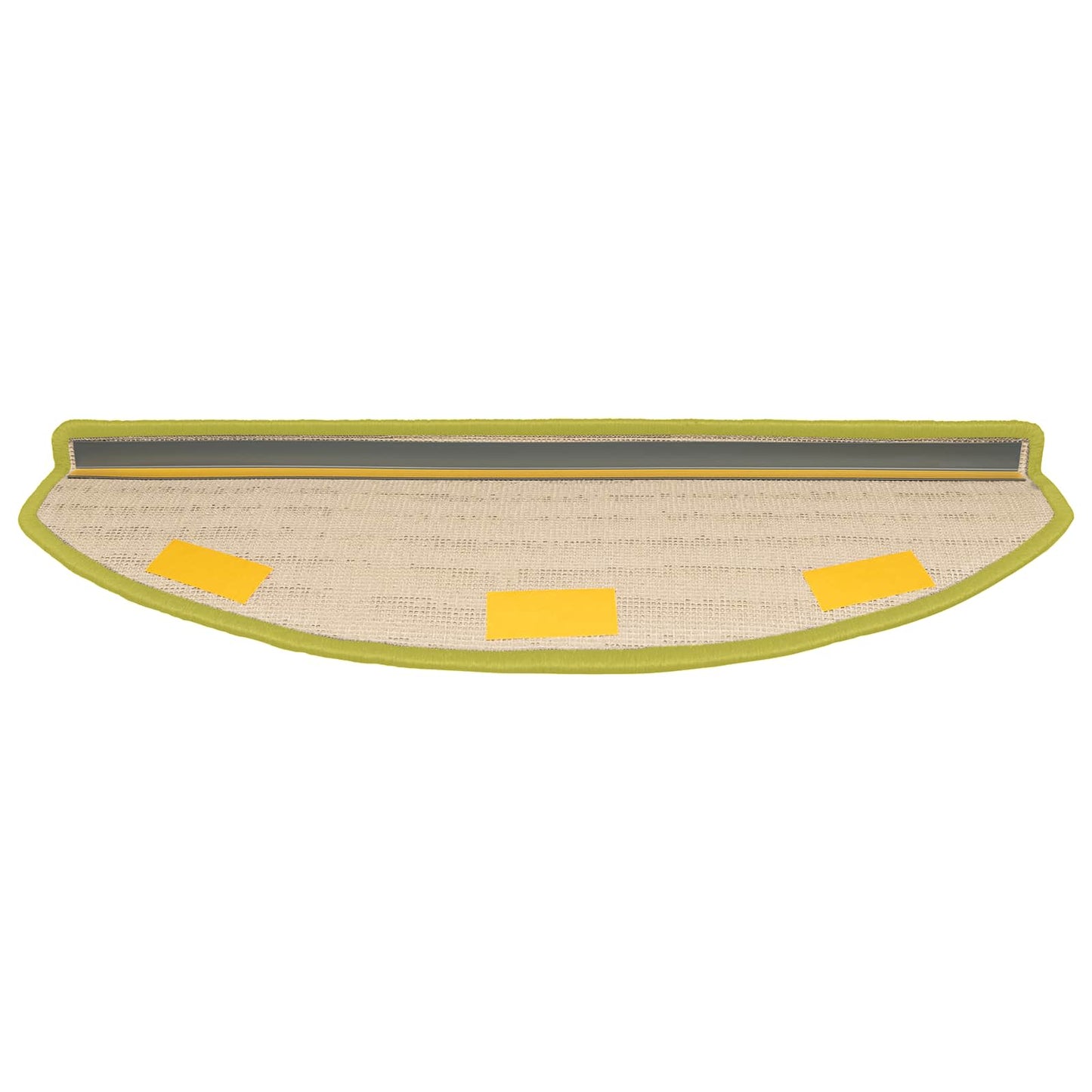 vidaXL Αυτοκόλλητα Ματ Σκαλοπατιών 15 τμχ. 80 x 24,5 x 3,5 εκ. Πράσινο