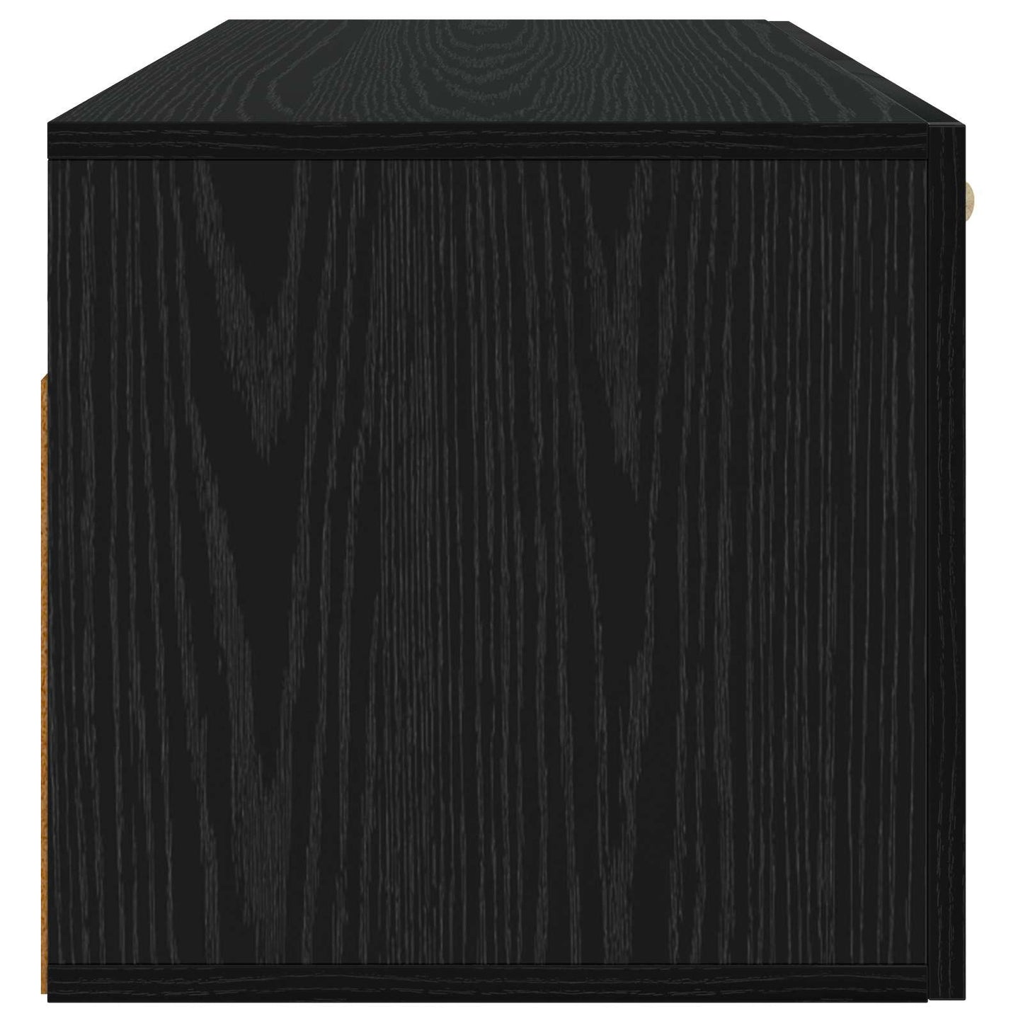 vidaXL Ντουλάπα Τοίχου Επιτοίχιο Μαύρη δρυς 80 x 36,5 x 35 cm