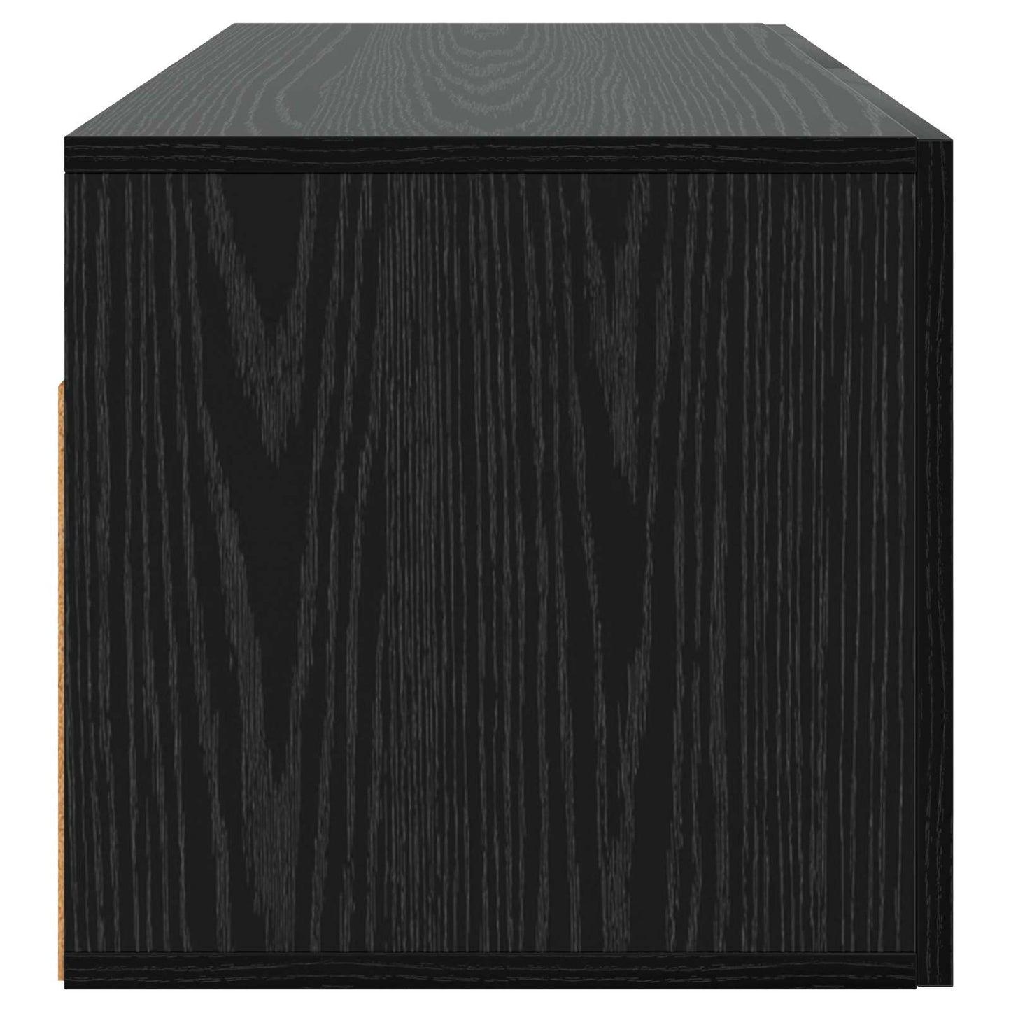 vidaXL Ντουλάπα Τοίχου Επιτοίχιο Μαύρη δρυς 80 x 36,5 x 35 cm
